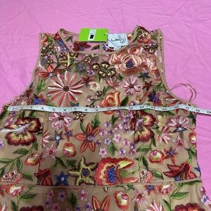 Sam Edelman! Embroidered flower dress! GORGEOUS!!